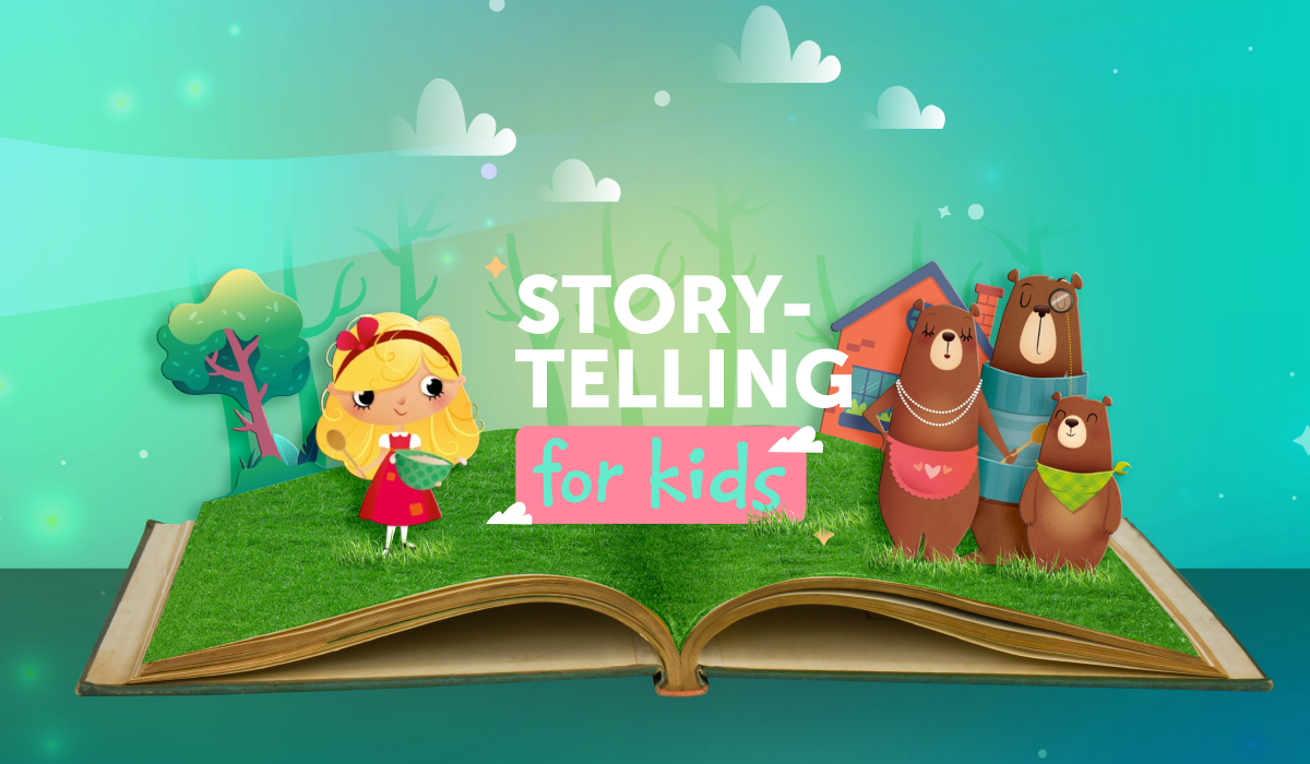 Storytelling for Kids: Goldilocks and the three bears