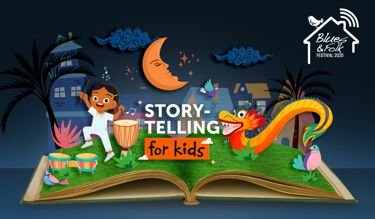 Storytelling For Kids: Drum Dream Girl
